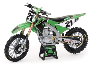 Picture of New Ray Toys Kawasaki KX450F Factory Team (Jason Anderson)/ Scale - 1:12