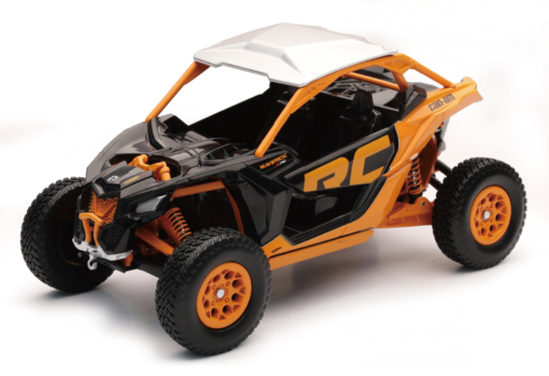 Picture of New Ray Toys Can-AM Maverick X3 X RC Turbo R72 (Black/Desert Tan)/ Scale - 1:18