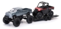 Picture of New Ray Toys Offroad Pickup with Polaris Ranger XP1000 EPS