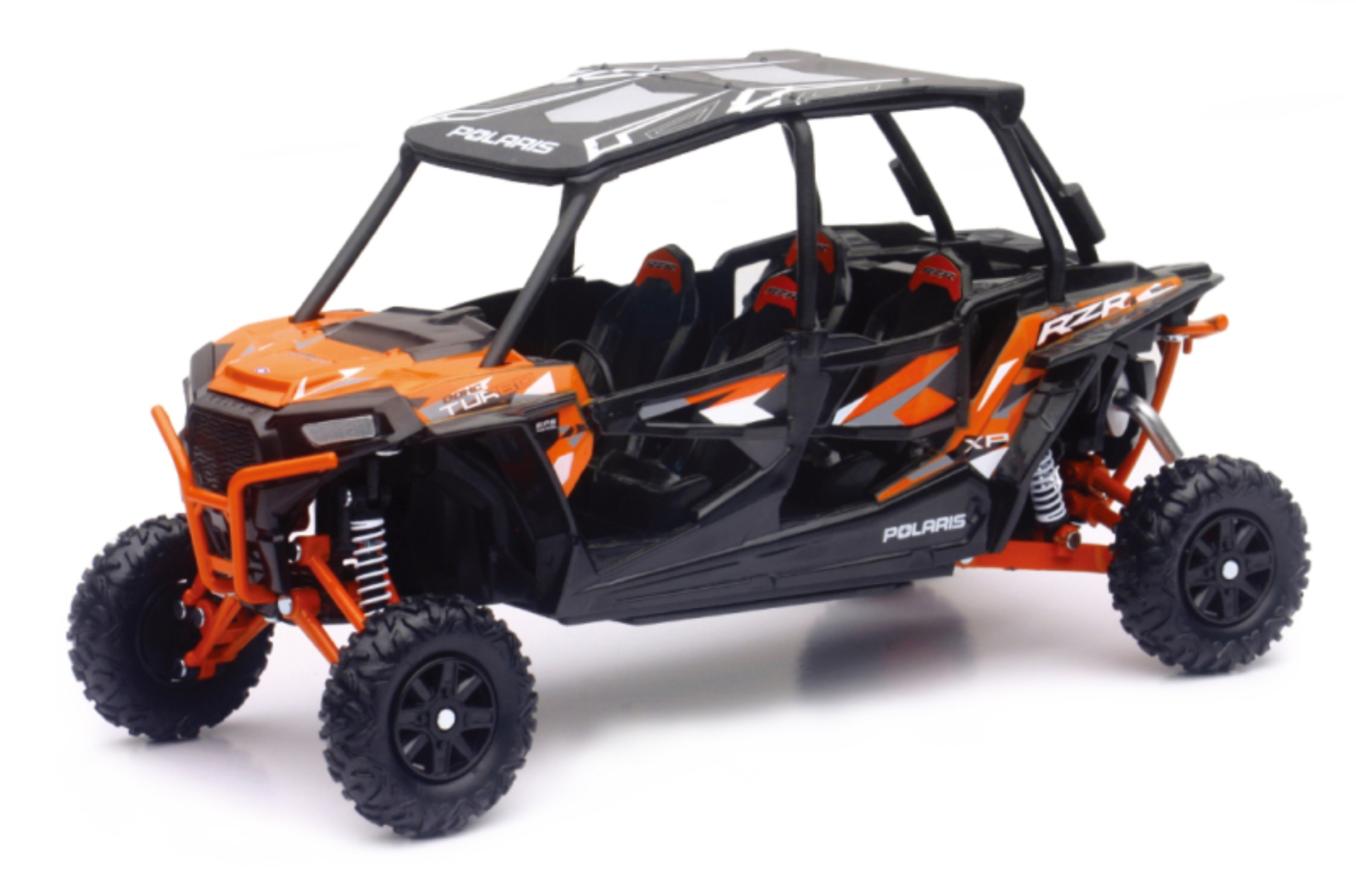 Picture of New Ray Toys Polaris RZR XP 4 Turbo EPS (Spectra Orange)/ Scale - 1:18
