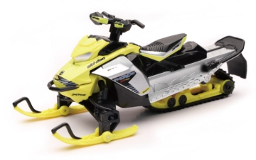 Picture of New Ray Toys Can-AM MXZ X-RS Snowmobile (Yellow)/ Scale - 1:20