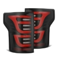Picture of AlphaRex 15-20 Ford F-150 Luxx LED Tail Lights (Pair) Black/Red (Not For Blind Spot Sensor Models)