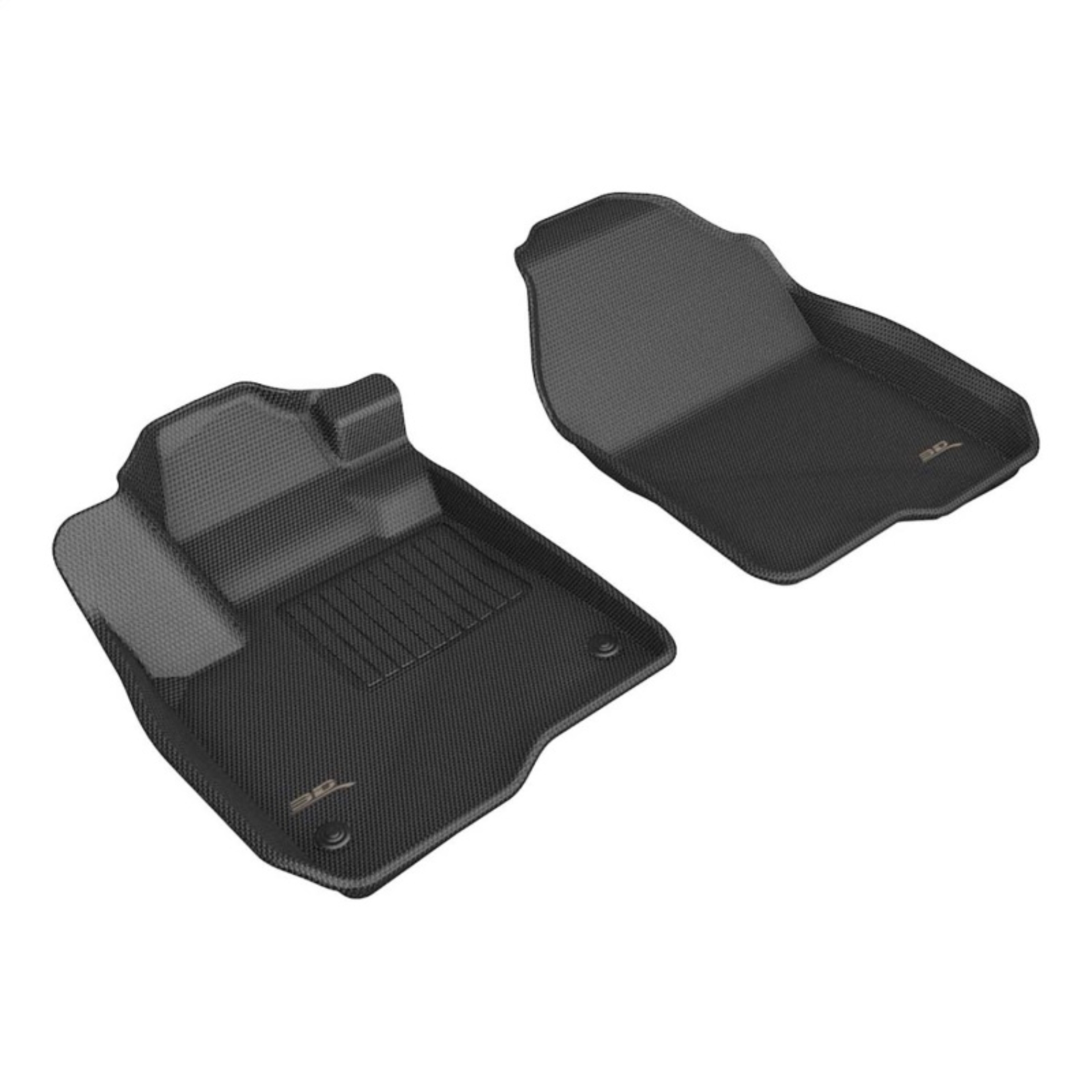 Picture of 3D MAXpider ACE Kagu-Front-Black Floor Mats - L1HD13211509