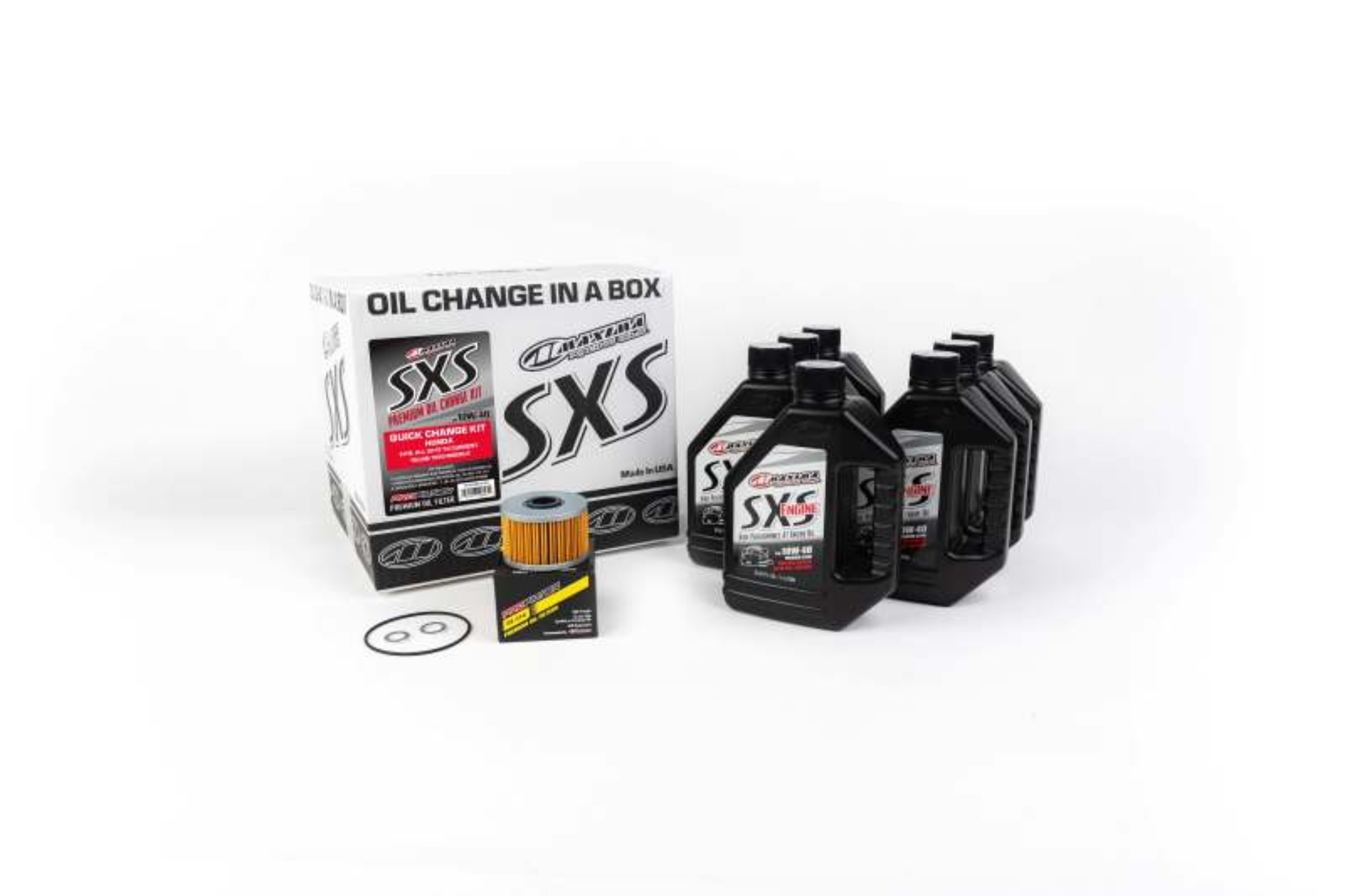 Picture of Maxima SXS Honda Talon Quick Change Kit w/Premium 10W40 Engine Oil/Filter/Hardware