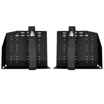 Picture of Go Rhino XVenture Gear Hard Case Mount Long 44in. (Mount ONLY for XRS/SRM Racks) - Tex. Blk