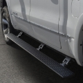 Picture of Go Rhino 19-24 Ram 1500 Quad Cab 4dr E1 Electric Running Board Kit (No Drill) - Tex. Blk