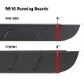 Picture of Go Rhino RB10 Slim Running Boards 57in. Cab Length - Bedliner Coating (No Drill/Mounting Brkt Req.)