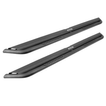 Picture of Go Rhino Dominator Xtreme DS Sliders 57in. Cab Length - Tex. Blk (No Drill/Mounting Brkt Req.)