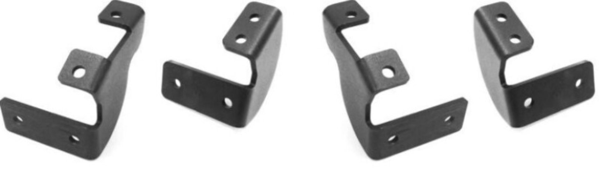 Picture of Go Rhino 2024 Toyota Tacoma DC 4dr Brackets for Dominator Extreme SideSteps - Tex. Blk
