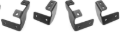 Picture of Go Rhino 2024 Toyota Tacoma DC 4dr Brackets for Dominator Extreme SideSteps - Tex. Blk