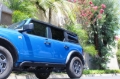 Picture of Go Rhino 21-24 Ford Bronco 4WD 4dr (Excl. Bronco Sport) Frame Mount Sliders - Tex. Blk