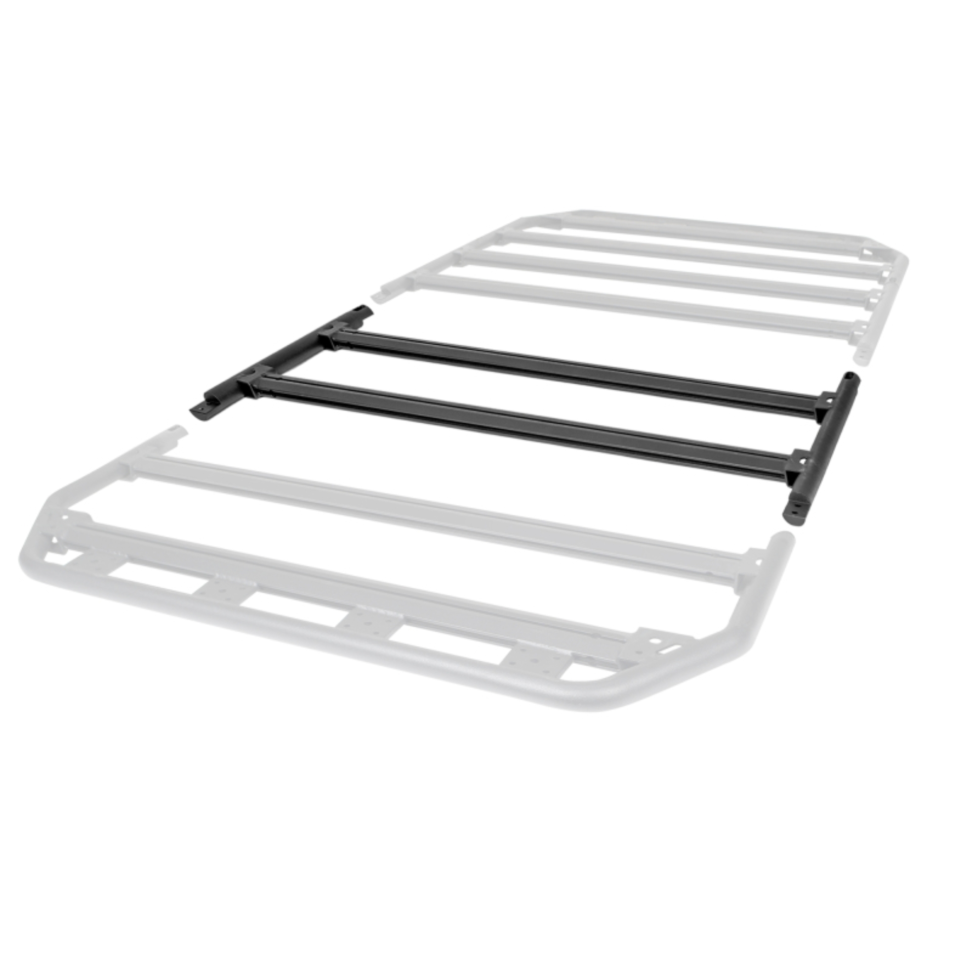 Picture of Go Rhino SRM300 20in. Center Rack Extender Leaf - Single Extension - Tex. Blk