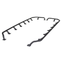 Picture of Go Rhino SRM300 Tri-Rail Kit (For 80x40in. Rack) - Tex. Blk (Rails ONLY - Req. Platform)