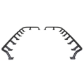 Picture of Go Rhino SRM300 Tri-Rail Kit (For 80x40in. Rack) - Tex. Blk (Rails ONLY - Req. Platform)