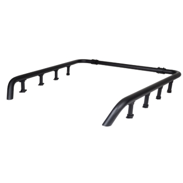 Picture of Go Rhino SRM500 Tri-Rail Kit (For 55in. Long Rack) - Tex. Blk (Rails ONLY - Req. Platform)