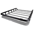 Picture of Go Rhino SRM500 Tri-Rail Kit (For 65in. Long Rack) - Tex. Blk (Rails ONLY - Req. Platform)