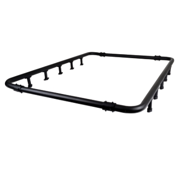 Picture of Go Rhino SRM500 Quad Rail Kit (For 65in. Long Rack) - Tex. Blk (Rails ONLY - Req. Platform)