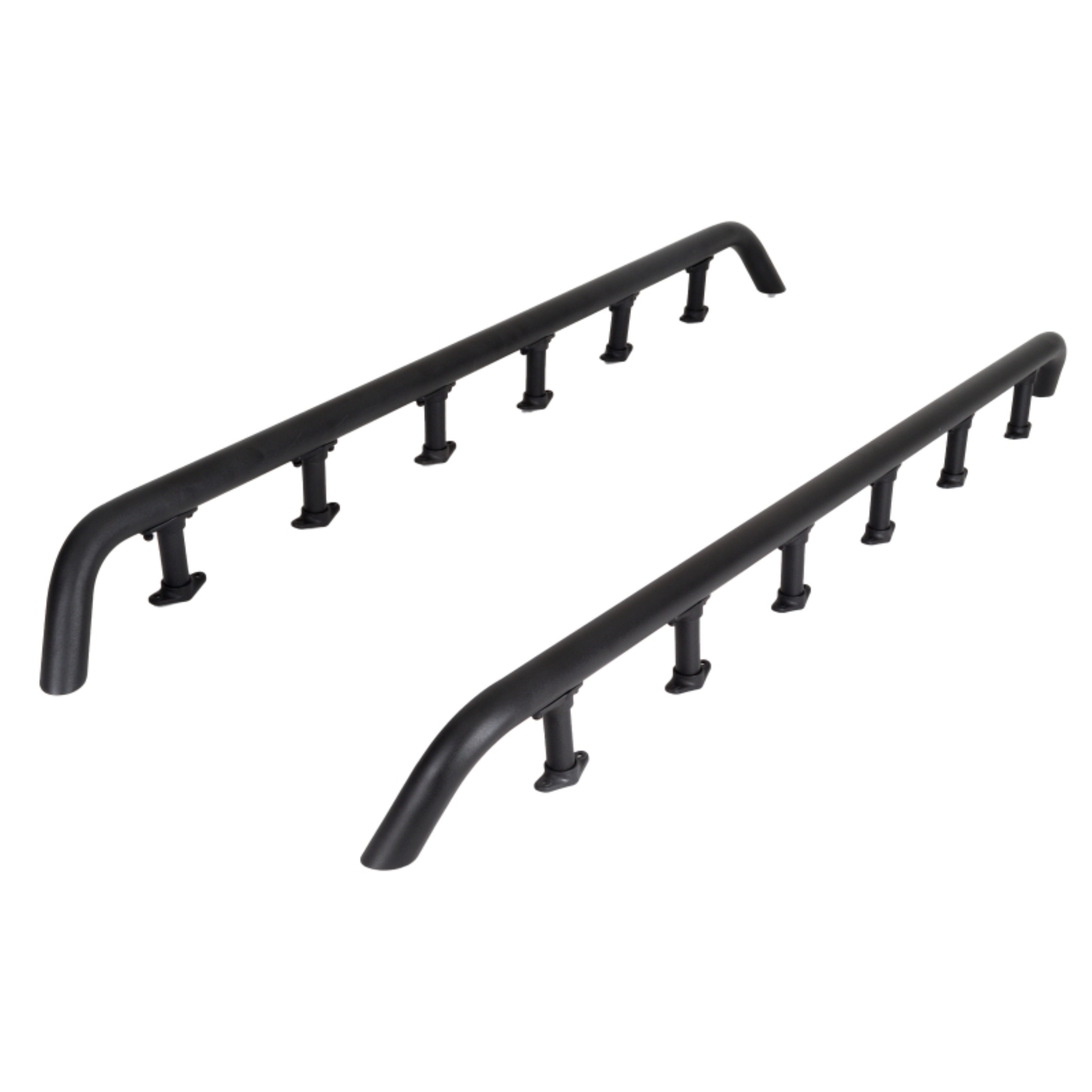 Picture of Go Rhino SRM500 Dual Rail Kit (For 75in. Long Rack) - Tex. Blk (Rails ONLY - Req. Platform)