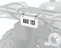 Picture of Quadboss ATV License Plate Kit - Black