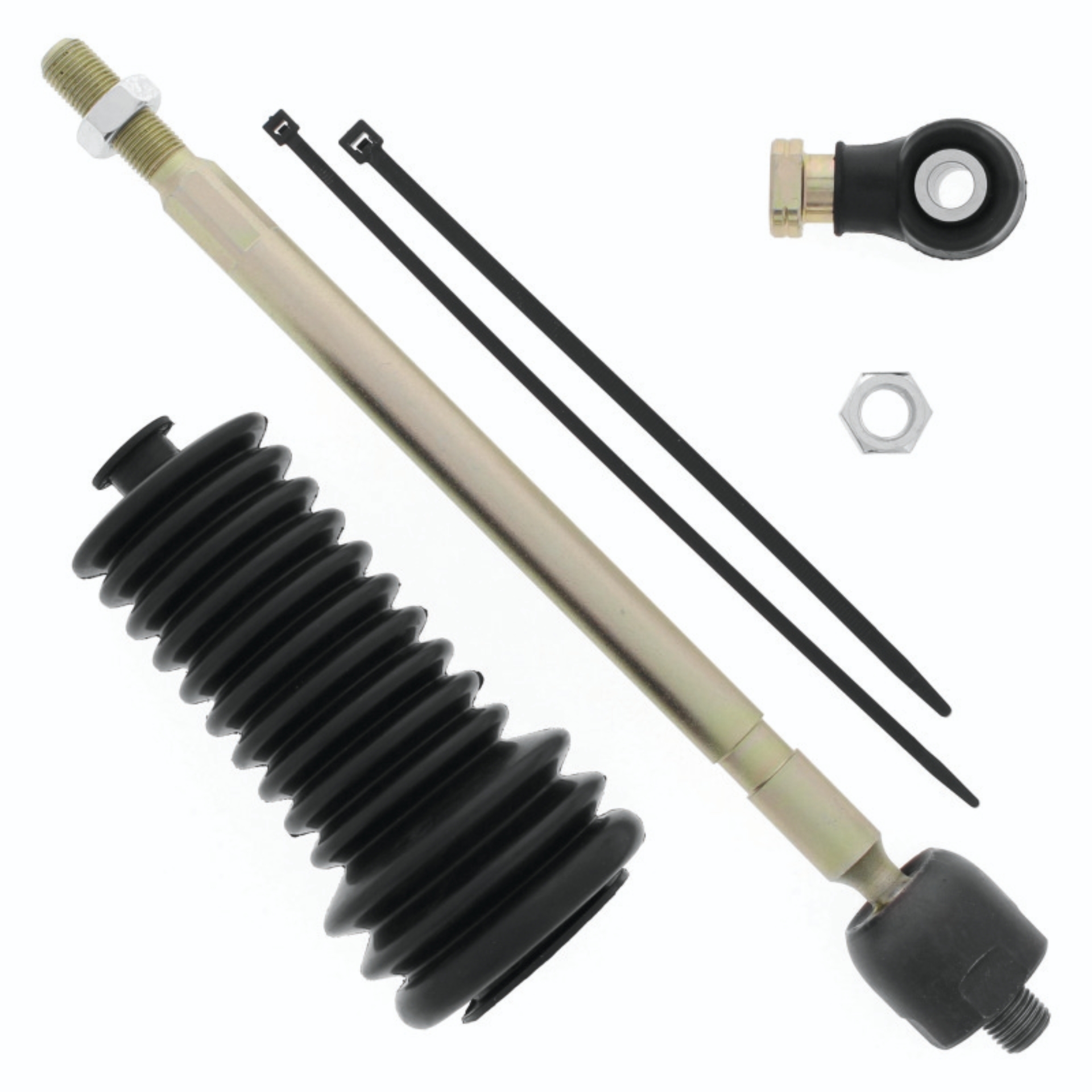 Picture of QuadBoss 12-18 Polaris RZR 570 EFI Steering Rack Tie Rod Assembly Kit - Right Inner & Outer