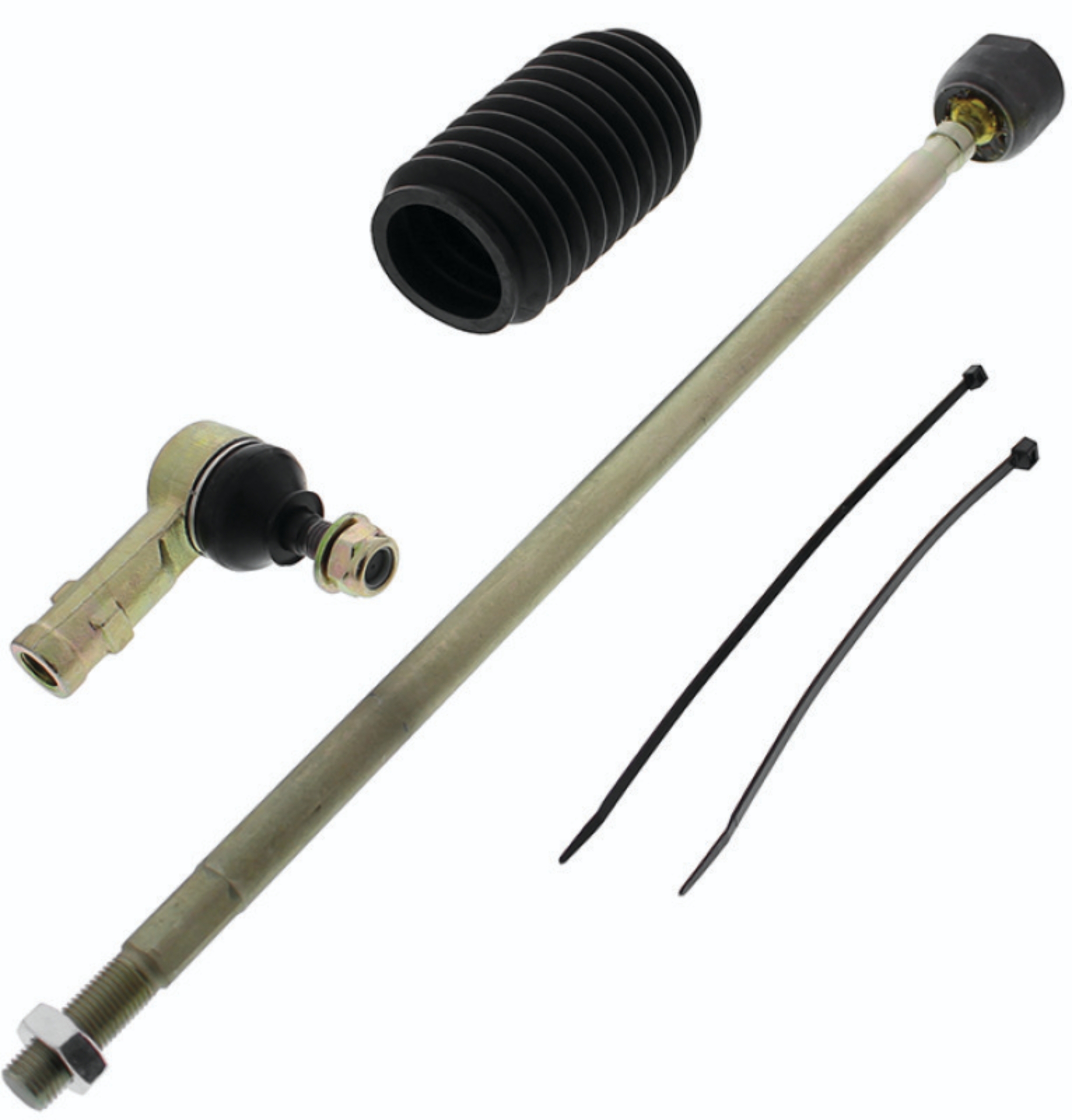 Picture of QuadBoss Polaris RZR XP 1000 EPS 15-18 Steering Rack Tie Rod Assembly Kit - Left Inner & Outer