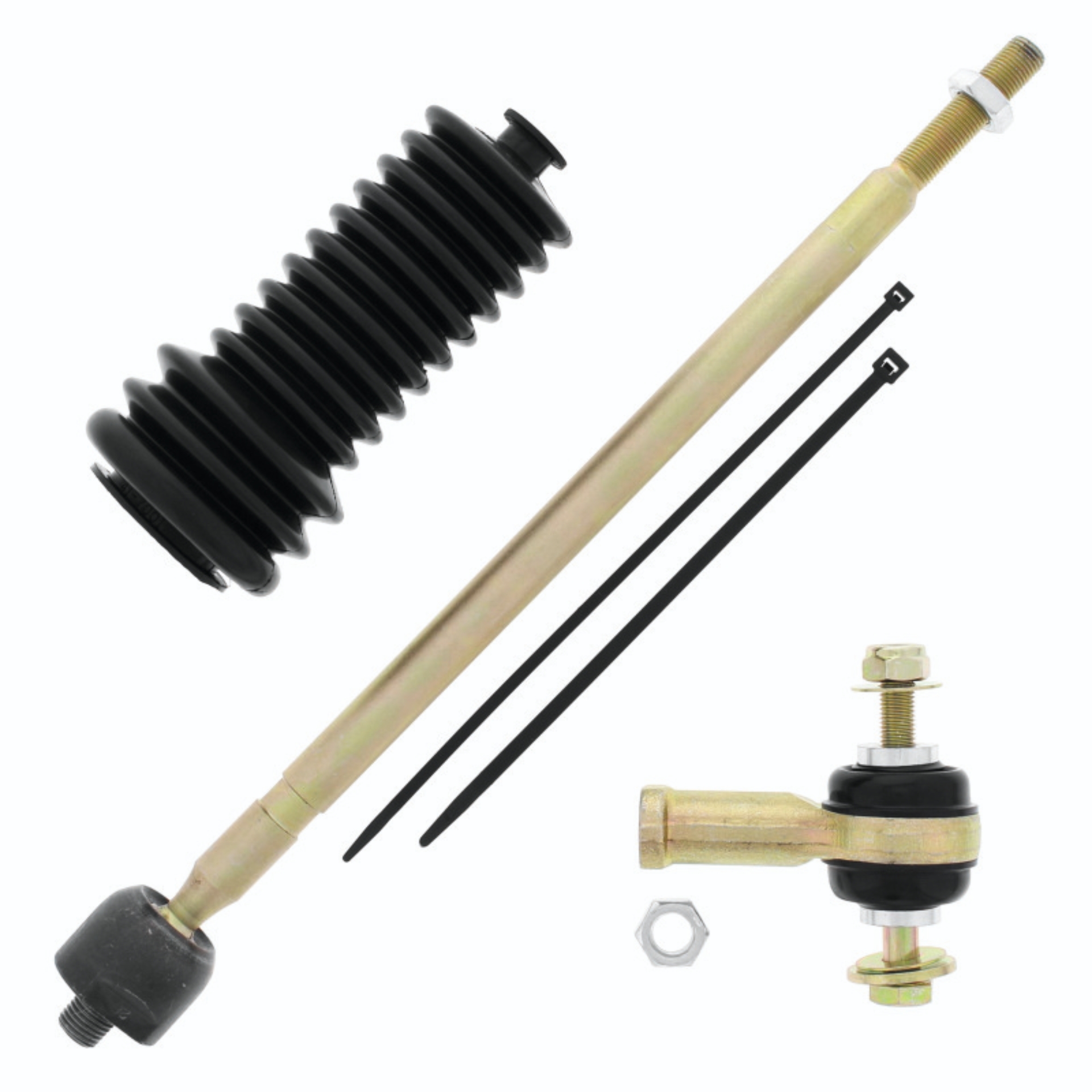 Picture of QuadBoss 2012 Can-Am Commander 1000 (04) Steering Rack Tie Rod Assembly Kit - Right Inner and Outer