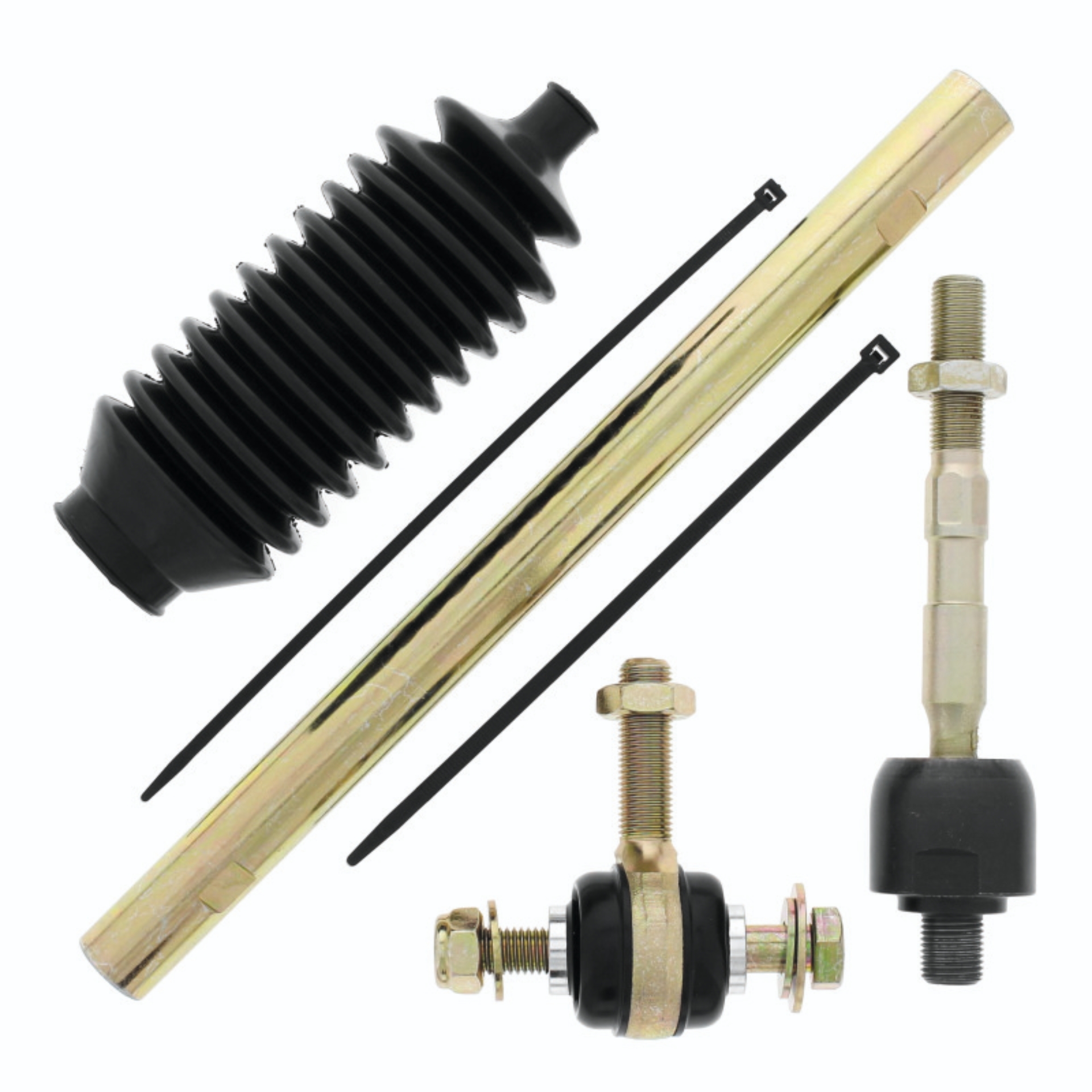 Picture of QuadBoss 13-18 Can-Am Maverick 1000R Steering Rack Tie Rod Assembly Kit - Right Inner and Outer