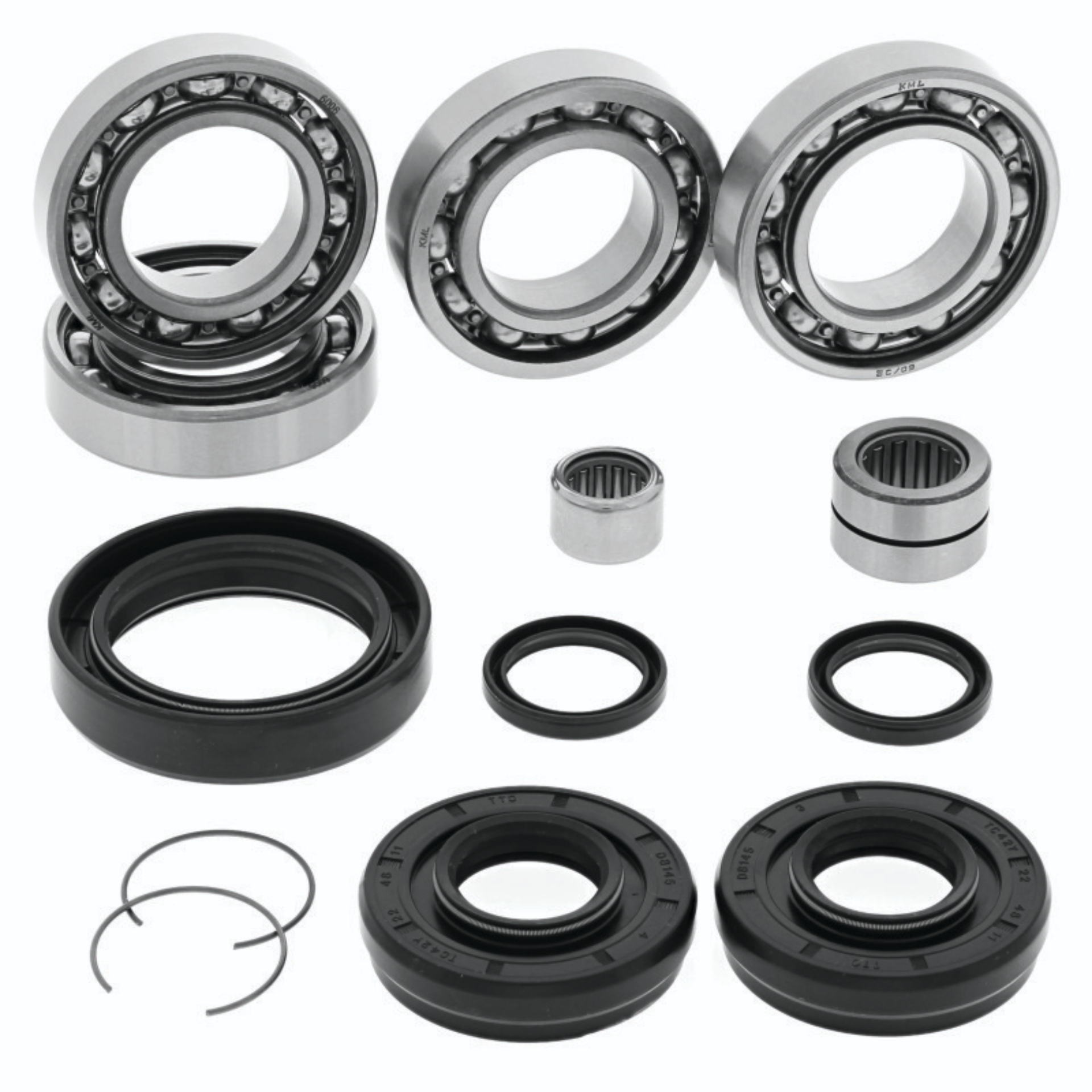 Picture of QuadBoss 15-19 Honda TRX420FA FourTrax Rancher 4x4 AT IRS Front Differential Bearing & Seal Kit