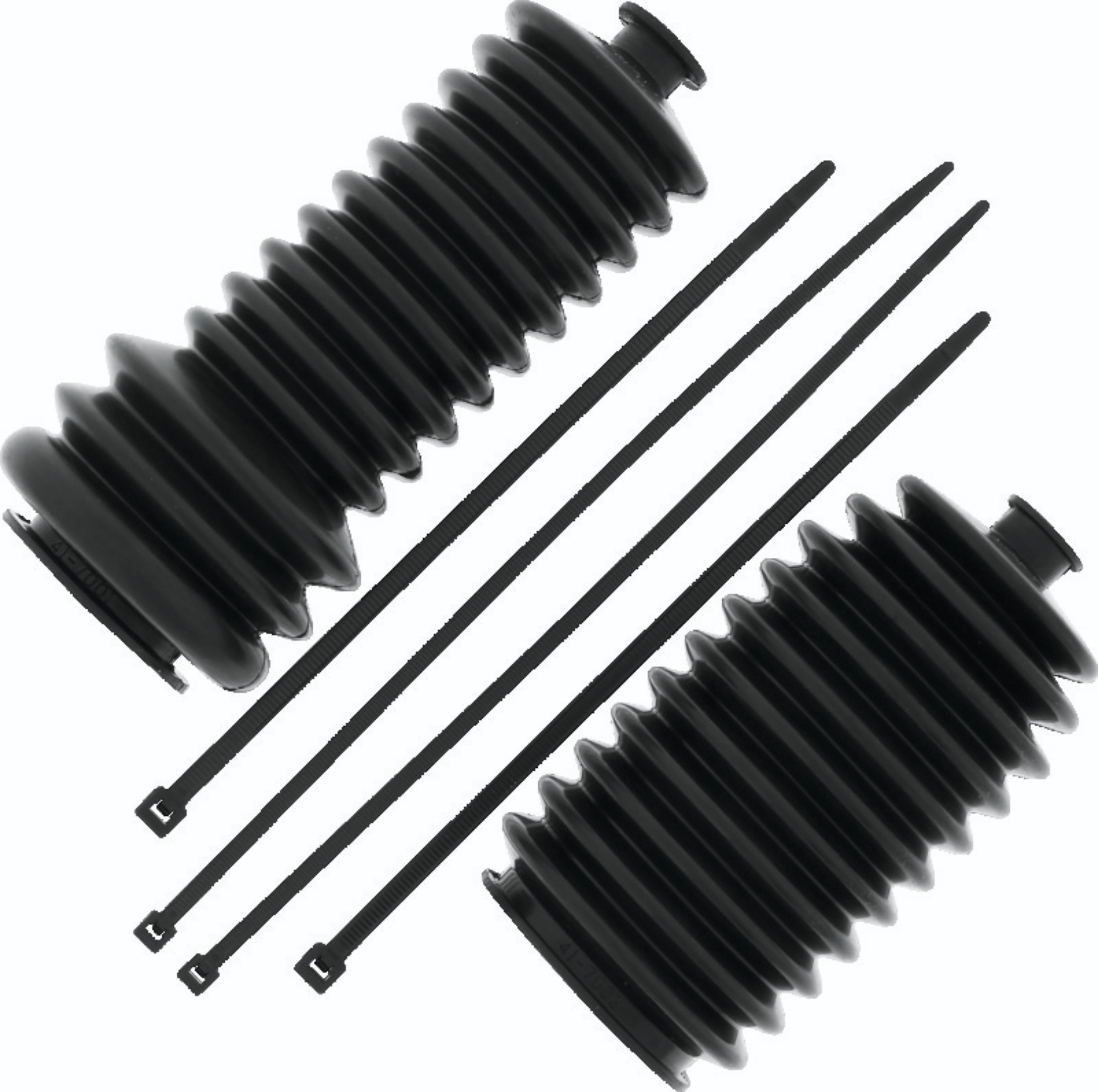 Picture of QuadBoss 2013 Can-Am Commander 1000 (02) Steering Rack Tie Rod Assembly Kit - Replacement Race Boot