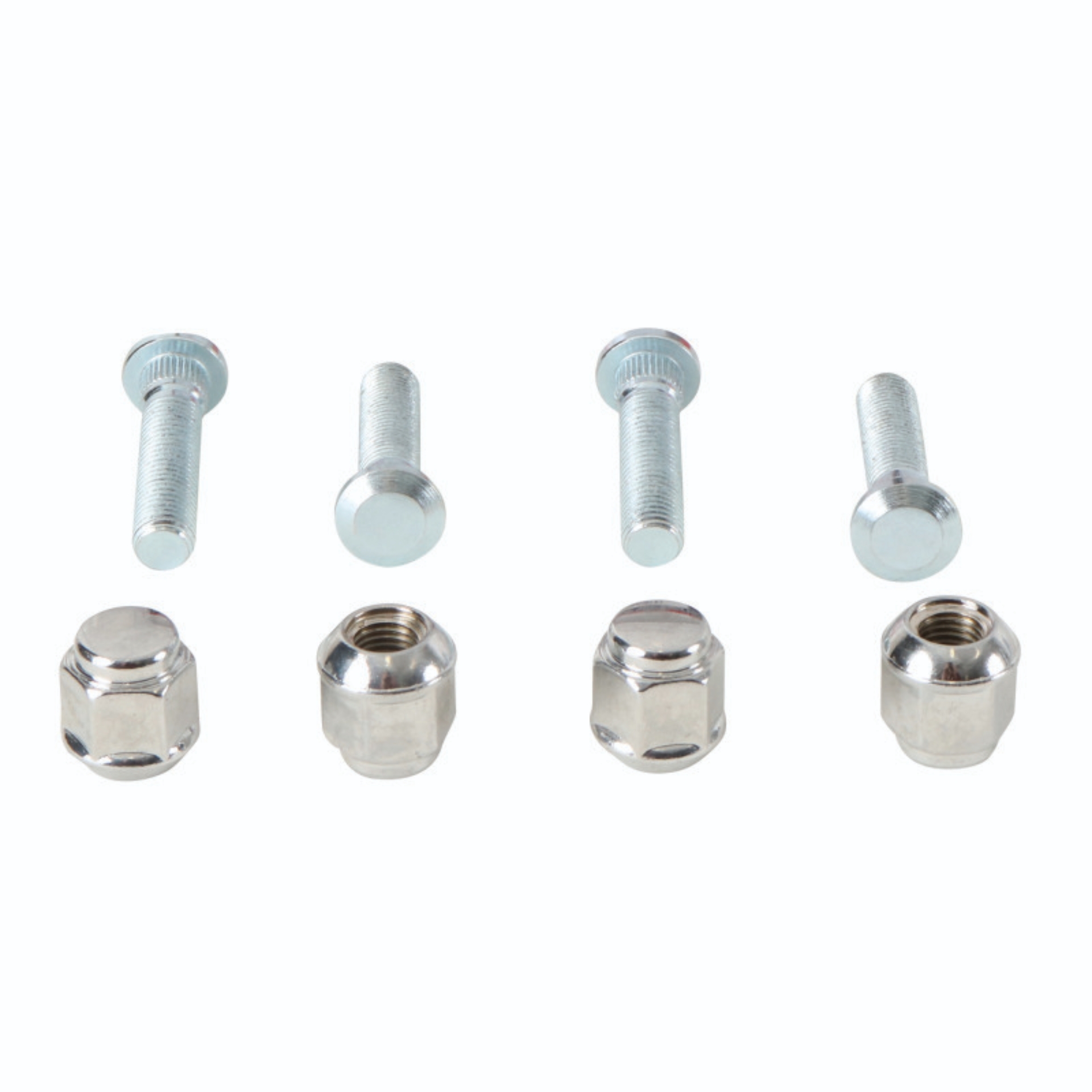 Picture of QuadBoss 01-04 Honda TRX500FA FourTrax Foreman Rubicon 4x4 AT (02) Front Wheel Stud & Nut Kit