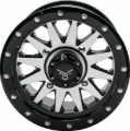 Picture of QuadBoss Wagon 14X7 4+3 4/156 Black Machined