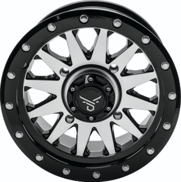 Picture of QuadBoss Wagon 14X7 4+3 4/156 Black Machined