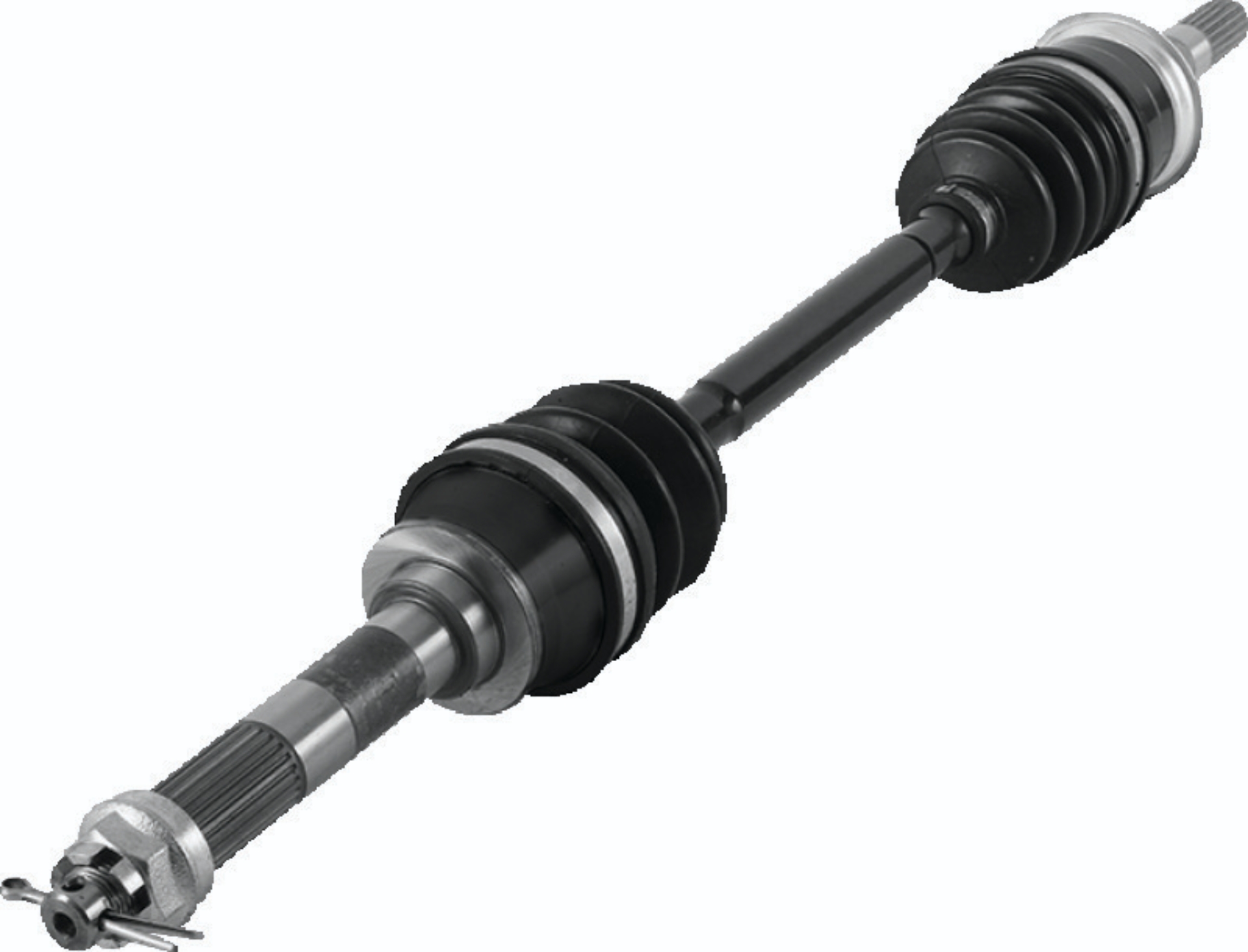 Picture of QuadBoss 2000 Kawasaki KAF620A Mule 2510 Front Left Side Rugged Axle
