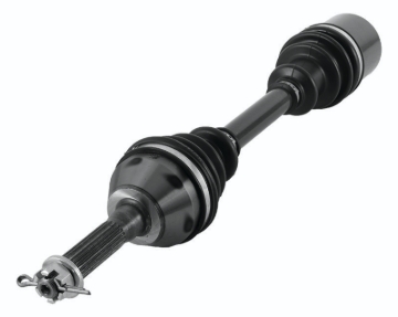 Picture of QuadBoss 11-12 Polaris Sportsman 400 HO (02) Front Left Side Rugged Axle