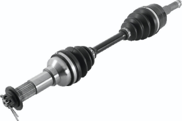 Picture of QuadBoss 2007 Yamaha YFM450 Grizzly 4x4 (04) Front Left Side Rugged Axle