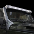 Picture of Go Rhino 07-18 Jeep Wrangler JK/JKU (Ex Mjve/392/4xe) Windshield Light Bar Mount Brkt - 50in Sgl Row