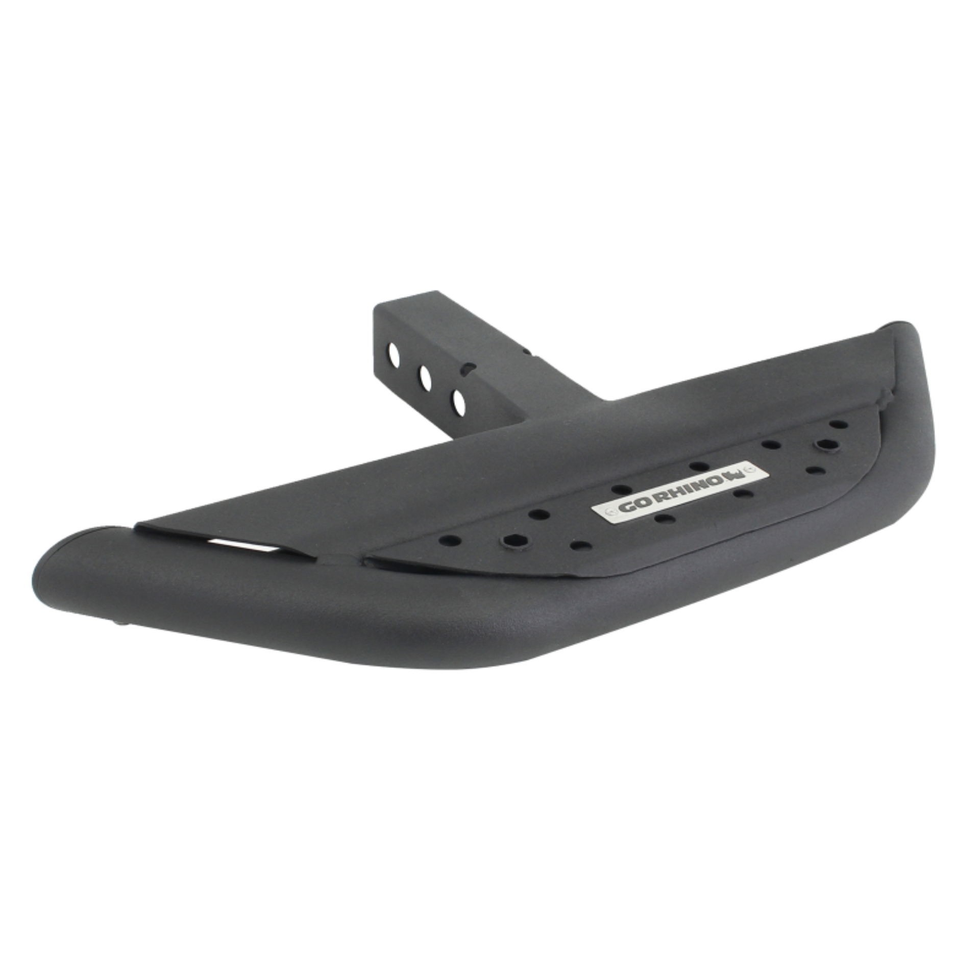 Picture of Go Rhino Dominator Xtreme Hitch Step (2in Receivers)  - 18in Long - Tex. Blk