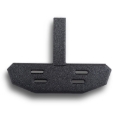 Picture of Go Rhino RB30 Slim Hitch Step - 17in. Long / Universal (Fits 2in. Receivers) - Bedliner Coating