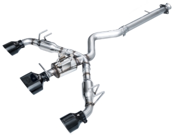 Picture of AWE Tuning 2023+ Toyota GR Corolla Track Edition Exhaust - Diamond Black Tips