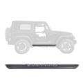 Picture of Go Rhino V-Series V3 Side Step - Universal 57in. (No Drill/Mounting Brkt Req.) - Tex. Blk