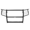 Picture of Go Rhino 21-24 Ford F-150 3100 Series StepGuard Center Grille + Brush Guards - Tex. Blk