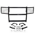Picture of Go Rhino 08-10 Ford F-250/350 Super Duty 3000 Series StepGuard Center Grille + Brush Guards - Blk