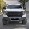 Picture of Go Rhino 19-24 Ram 1500 (Excl. Rebel/Warlock/TRX) Element FR Bumper w/Fixed Lgt Bar Mount - Tex. Blk