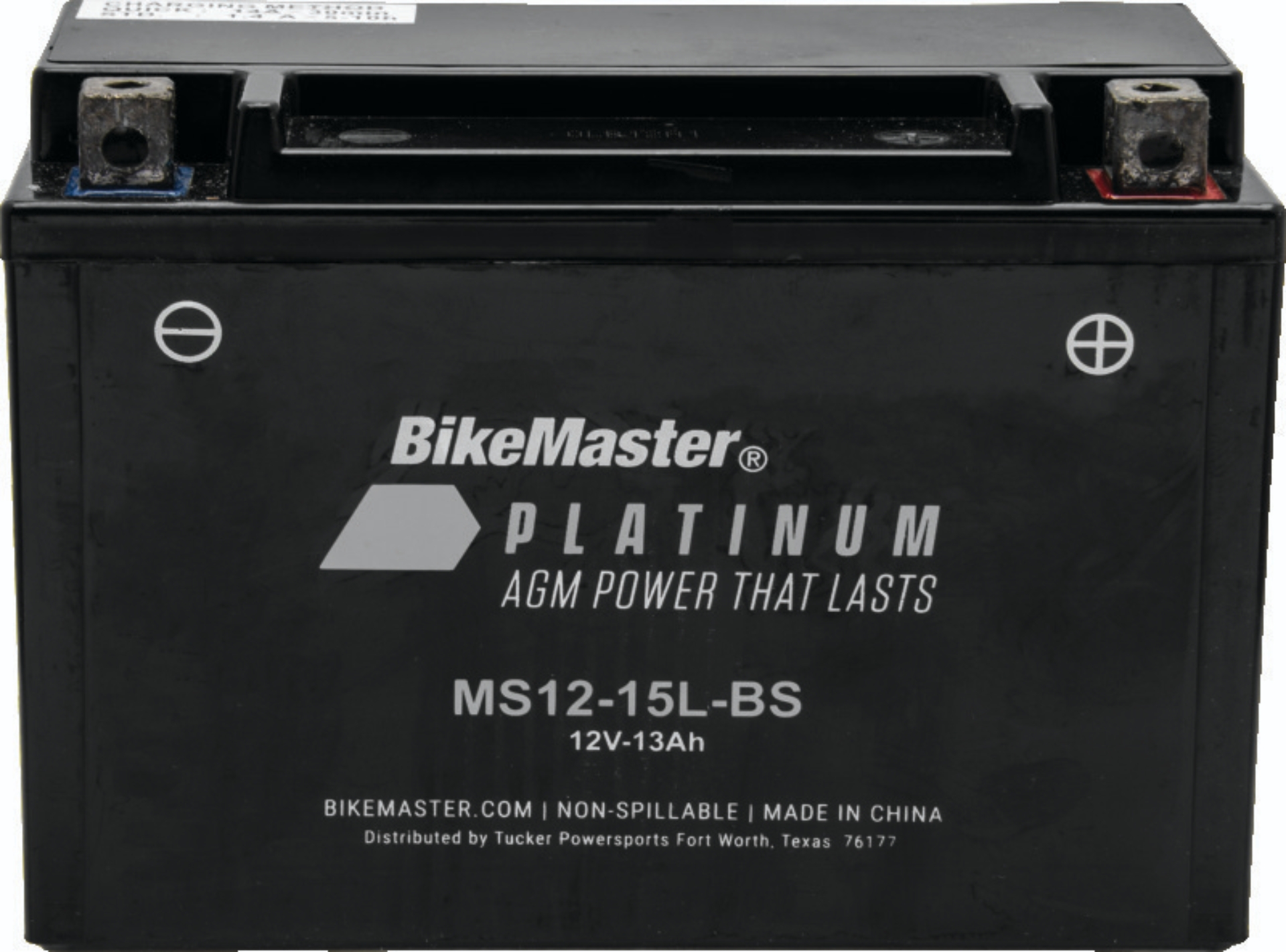 Picture of BikeMaster AGM Battery - MS12-15L-BS