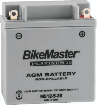 Picture of BikeMaster AGM Battery - MS12-5-3B