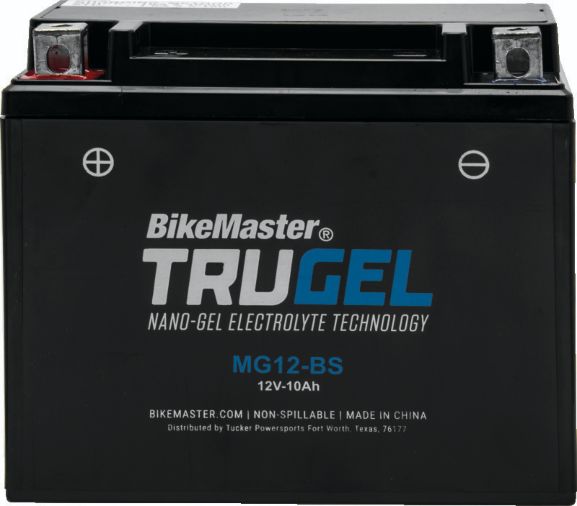 Picture of BikeMaster TruGel Battery - MG12-BS
