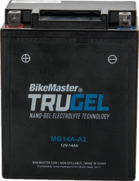Picture of BikeMaster TruGel Battery - MG14A-A2