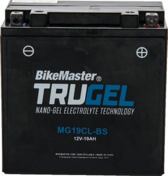 Picture of BikeMaster TruGel Battery - MG19CL-BS