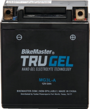 Picture of BikeMaster TruGel Battery - MG3L-A