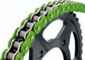 Picture of BikeMaster 520x120 BMXR X-Ring Chain - Green